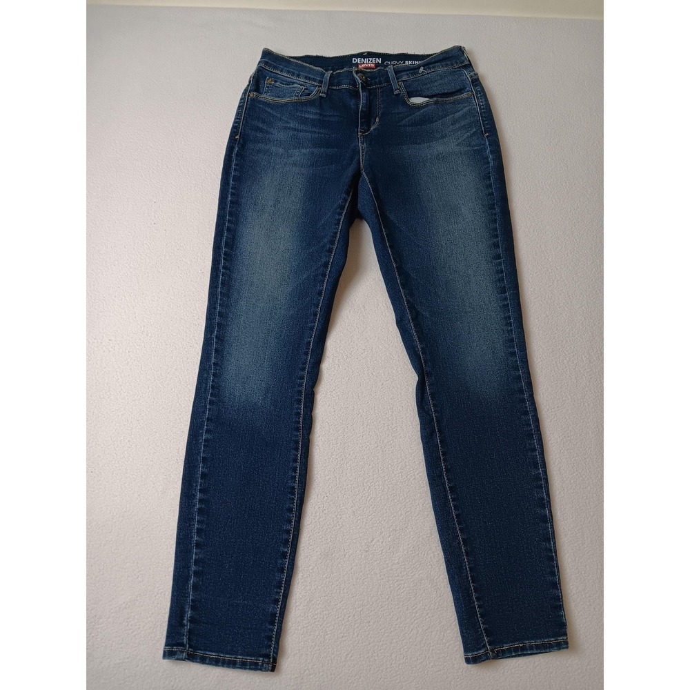 DENIZEN Jeans Womens 6M Blue Curvy Skinny Slim Fit Mid Rise Stretch Denim
